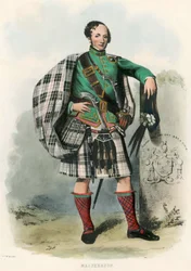 Macpherson, fra The Clans of the Scottish Highlands, pub.1845